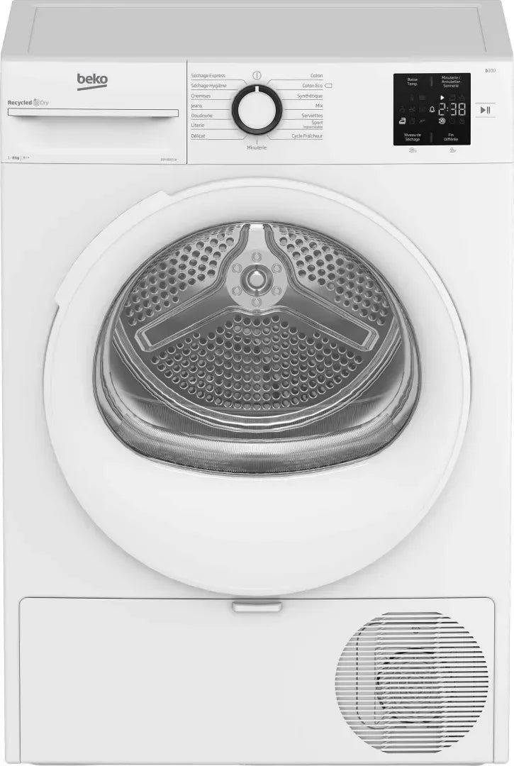 BEKO sèche-linge, frontal modèle D3H18301W