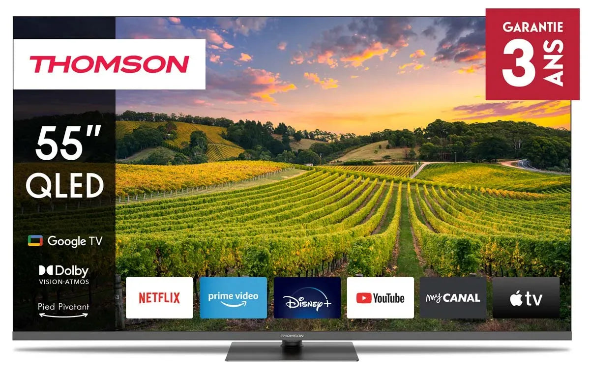Modèle 55'' THOMSON 55QG5C14 Tv led