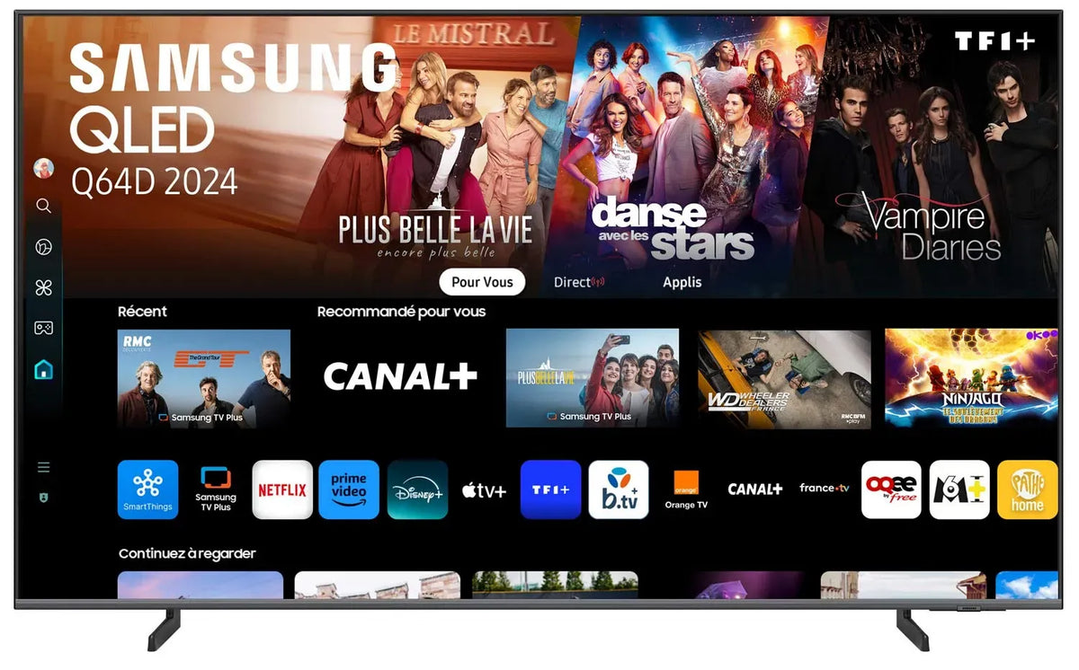 SAMSUNG modèle TQ55Q64D, Tv led 55''
