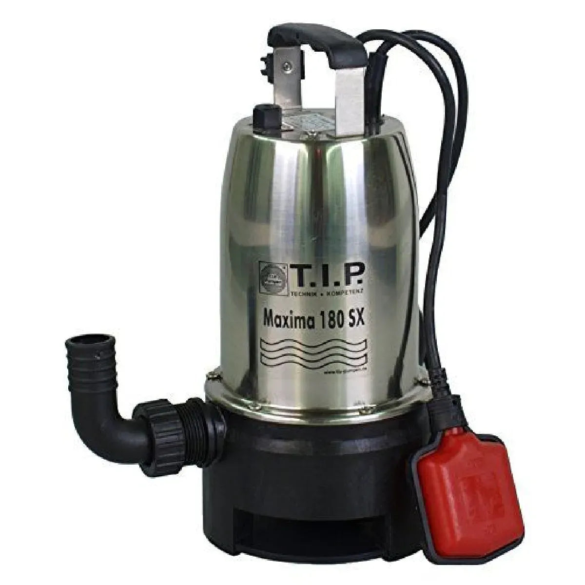 pompe, Maxima 180 PX submersible eaux usées - Puissance: 500 W - Débit max: 10500 l/h - Selon norme Noryl VORTEX - Refoulement max: 7 m, Triopo