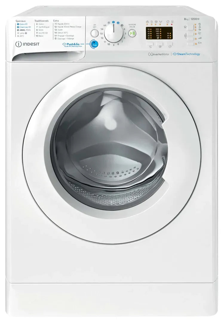 INDESIT modèle BWA81295XWVFR, Lave linge hublot