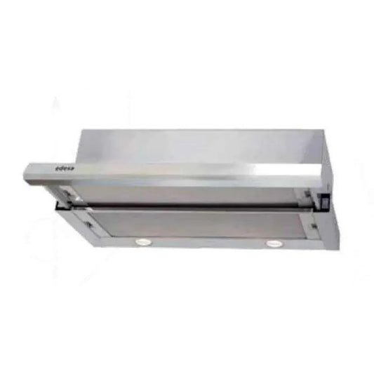 Modèle ECT-6411 Edesa X ECT 6411 X, 57 dB, Débit 390 m³/h, finition grise Hotte décorative encastrable, Classe énergétique C, Éclairage LED