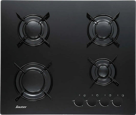 plaque de cuisson, verre gaz SPG3465G, SAUTER
