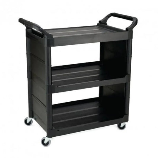 Polypropylène, Capacité 68 kg, Dimensions: 854 x 473 x 930 mm, Rubbermaid Chariot de service exécutif Chariot de service