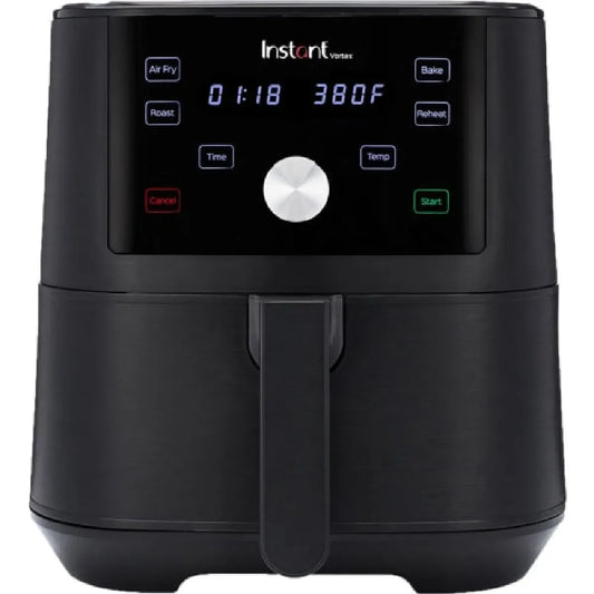 friteuse à air chaud, Vortex électrique 4-en-1 - 1700 W - thermostat réglable - minuteur - panier amovible lave-vaisselle - jusqu'à 205°C, Instant