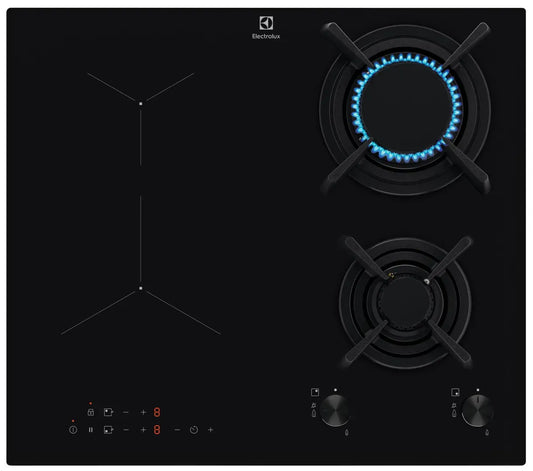 table de cuisson, mixte modèle KDI640713K, ELECTROLUX