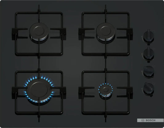BOSCH plaque de cuisson, verre gaz POP6B6K30