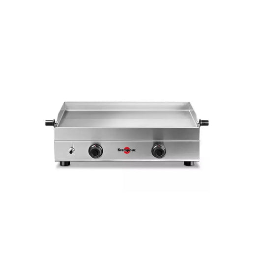 plaque de cuisson, Plancha gaz 3400w en inox 64x33cm - PFSV2MA-KR - Plancha gaz - Inox, Krampouz