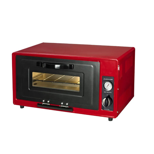four, à gaz à gaz 1100W - 520 x 295 x 280 mm - Poids 8 kg - Plat profond, grille et sac inclus, Midland