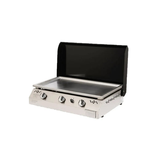 plaque de cuisson, Plancha gaz 9kw inox 78x45cm - IPARLAPICN, Euskal Plantxa