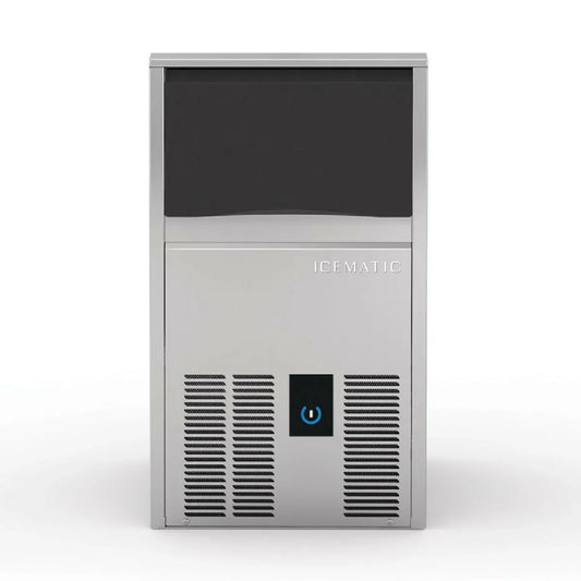 machine à glaçons, C fabrique à glaçons pleins avec connectivitée - 36 kg - Encastrable - Réfrigérant R290, Icematic