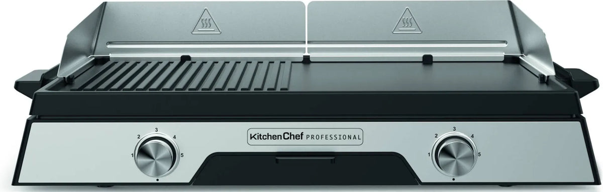 Gamme Plancha électrique KITCHEN CHEF modèle KCP.PLANCHA-GRILDUO2200