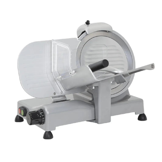 trancheuse, Luxury 25 GS CEV électrique - Lame 25 cm inox - Puissance 140 W - Corps en aluminium - Épaisseur réglable 1,6 cm, Rgv