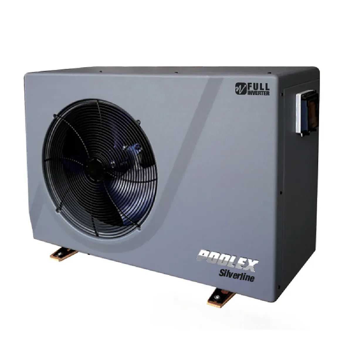 pompe à chaleur pour piscine, Silverline 15.5 kW WiFi - Inverter - Réversible - 15.5 kW - finition grise, Poolex