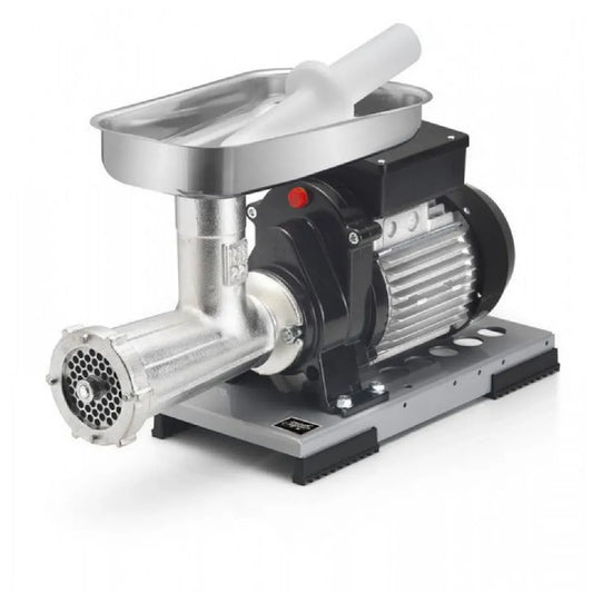 hachoir électrique, modèle NSH22 - n°22 à viande - moteur monophasé à induction - lame et bol inox - 1 vitesse - grille 8 mm, Nature&Saveurs