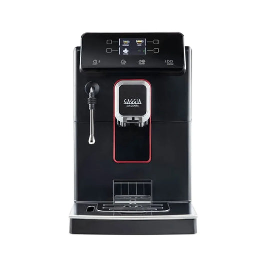 Gaggia machine expresso, modèle RI8702 avec broyeur céramique - Écran d'affichage - Buse vapeur inox - Buses réglables - Café en grain - 15 bars